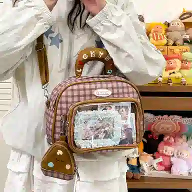 單倉 韩系百搭小清新学院萌系可爱旅行出游手提包 尼龙 痛包 常规 女款 多色