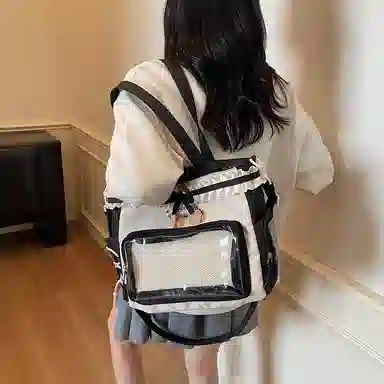 單倉 二次元小众多巴胺 布料 痛包 常规 女款 多色