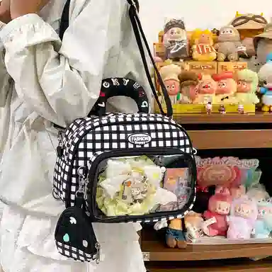 單倉 韩系百搭小清新学院萌系可爱旅行出游手提包 尼龙 痛包 常规 女款 多色