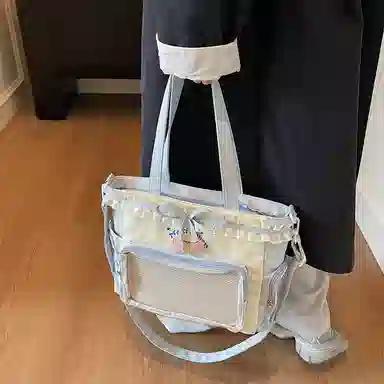 單倉 二次元小众多巴胺 布料 痛包 常规 女款 多色