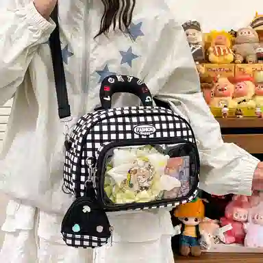 單倉 韩系百搭小清新学院萌系可爱旅行出游手提包 尼龙 痛包 常规 女款 多色