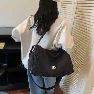 單倉 日系短独立鞋仓行学院风 布 旅行包 男女同款情侣款 多色