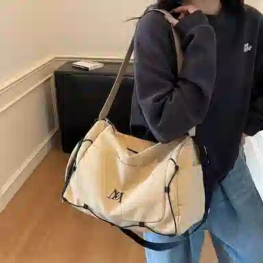 單倉 日系短独立鞋仓行学院风 布 旅行包 男女同款情侣款 多色