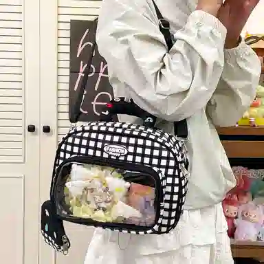 單倉 韩系百搭小清新学院萌系可爱旅行出游手提包 尼龙 痛包 常规 女款 多色