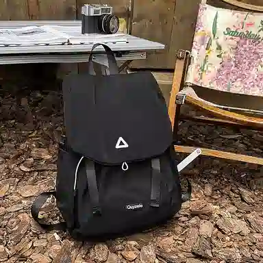 單倉 日系潮流简约小众设计感撞色轻便耐磨背包高品质学院风初高中学生大容量通勤百搭书包  尼龙 双肩包 常规 男女同款情侣款 多色