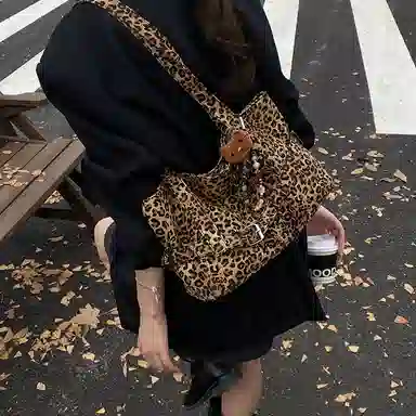 單倉 复古时尚小众高级感轻便百搭托特包 布 单肩包 常规 女款 多色