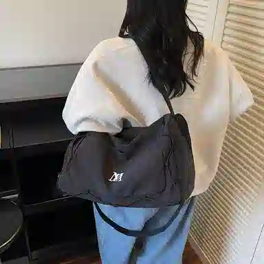 單倉 日系短独立鞋仓行学院风 布 旅行包 男女同款情侣款 多色