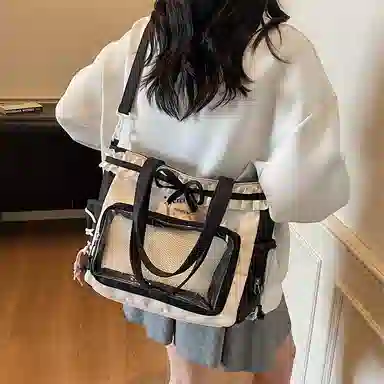 單倉 二次元小众多巴胺 布料 痛包 常规 女款 多色