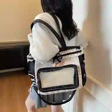 單倉 二次元小众多巴胺 布料 痛包 常规 女款 多色