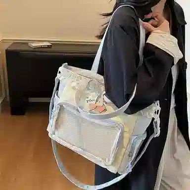 單倉 二次元小众多巴胺 布料 痛包 常规 女款 多色