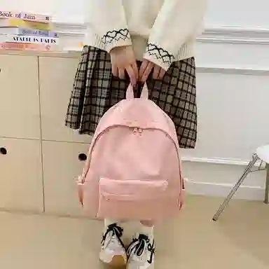 單倉 日系时尚高级感通勤百搭 牛津布 双肩包 常规 男女同款情侣款 多色