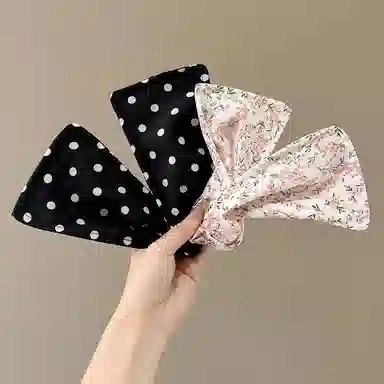 水中玉 懒人魔术蝴蝶结扭扭夹盘发头饰丸子头神器花苞发饰 合金 发夹 女款