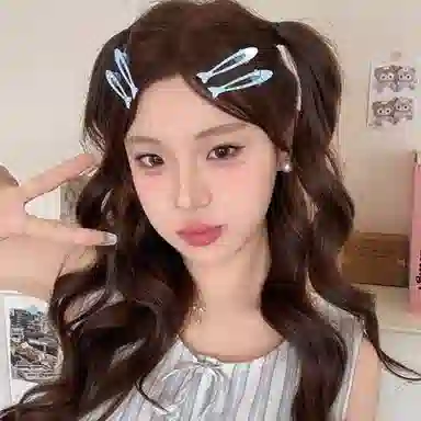 水中玉 可爱小鱼边夹卡通侧边刘海碎发发卡头饰高级感鸭嘴夹子发饰 合金 发夹 女款