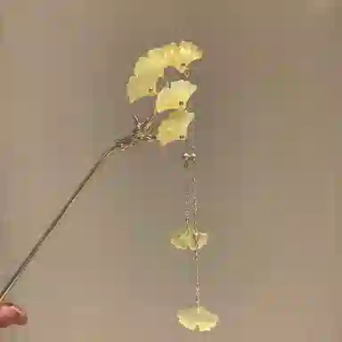 水中玉 复古簪子新中式古风高级感盘发钗子 发簪 女款