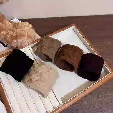 水中玉 无缝超宽面膜肌发圈高弹力扎头发橡皮筋高马尾头圈发绳 布艺 头绳 女款