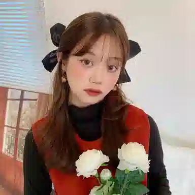 水中玉 黑色蝴蝶结侧边碎发发卡一字夹高级感弹簧夹子气质卡子 发夹 女款