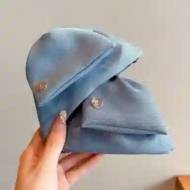 水中玉 牛仔高级感三角抓夹后脑勺盘发气质 亚克力 发夹 女款