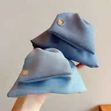 水中玉 牛仔高级感三角抓夹后脑勺盘发气质 亚克力 发夹 女款