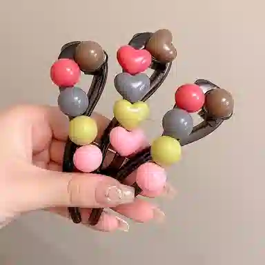 水中玉 高级感咖色扭扭夹青蛙扣发卡后脑勺气质鲨鱼夹子头饰 发夹 女款