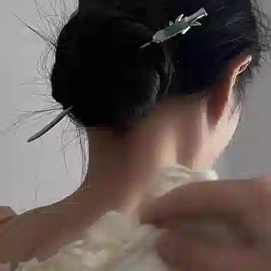 水中玉 新中式古风汉服流苏气质步摇簪子高级感盘发钗子 发簪 女款