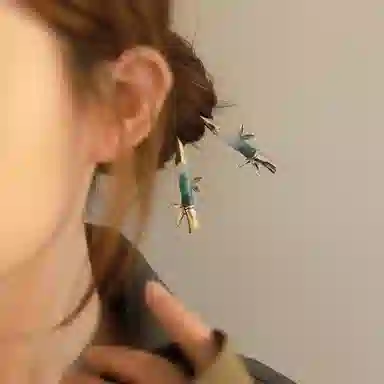 水中玉 新中式古风汉服流苏气质步摇簪子高级感盘发钗子 发簪 女款