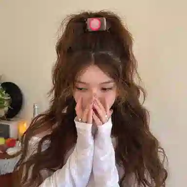 水中玉 可爱水果发卡高端高马尾神器后脑勺半扎发发卡小号抓夹 亚克力 发夹 女款