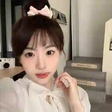 水中玉 可爱温柔发饰公主头韩系侧边夹甜心双重蝴蝶结发卡夹子 合金 发夹 女款