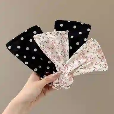 水中玉 懒人魔术蝴蝶结扭扭夹盘发头饰丸子头神器花苞发饰 合金 发夹 女款