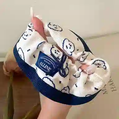 水中玉 秋冬针织大肠发圈可爱扎头皮筋高弹力耐用发绳头饰 布艺 头绳 女款