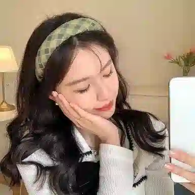 水中玉 头箍宽边不勒头洗脸发饰高颅顶发捆日常外戴发卡头饰 布艺 发箍 女款