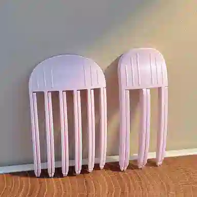 水中玉 高颅顶神器风塑梳发根定型刘海蓬松夹拯救扁塌头懒人无痕发卡 亚克力 发夹 女款