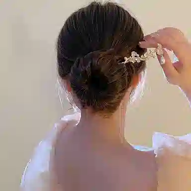 水中玉 古风汉服簪子盘头发发饰古装头饰中国风步摇流苏发钗 发簪 女款