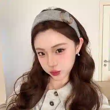 水中玉 复古圆环宽边压发发捆日常外戴高颅顶头箍头饰 亚克力 发箍 女款