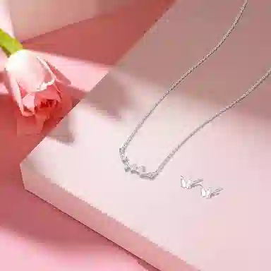 【纯银999 | 三生有杏】 凤祥囍事 老凤祥 经典百搭小众设计轻奢精致高级感简约时尚学生日常通勤约会温柔气质可调节锁骨链 足银 项链 女款