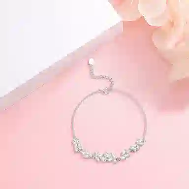 【纯银999 | 蝴蝶结】 凤祥囍事 老凤祥 经典百搭小众设计精致高级感简约学生日常时尚轻奢约会通勤温柔气质可调节锁骨链 足银 项链 女款