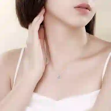 【纯银999 | 星月系列】 凤祥囍事 老凤祥 经典设计百搭小众精致高级感简约轻奢时尚学生日常通勤约会温柔气质可调节锁骨链 足银 项链 女款