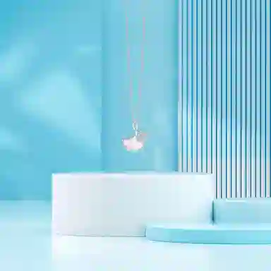 【纯银999 | 三生有杏】 凤祥囍事 老凤祥 经典百搭小众设计精致轻奢高级感简约时尚学生日常通勤约会温柔气质可调节锁骨链 足银 项链 女款