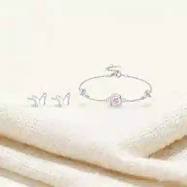 【纯银999 | 莫比乌斯】 凤祥囍事 老凤祥 优雅浪漫温柔小众设计简约学生日常轻奢极简高级感经典百搭通勤浪漫约会可调节 足银 手链 女款