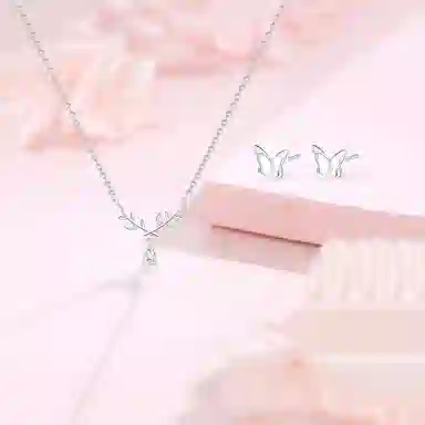 【纯银999 | 穗穗平安】 凤祥囍事 老凤祥 小众设计高级感经典百搭简约学生日常精致轻奢通勤约会温柔气质可调节锁骨链 锆石 项链 女款