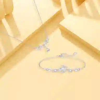 【纯银999 | 星月系列】 凤祥囍事 老凤祥 优雅浪漫温柔小众设计简约学生日常轻奢高级感经典百搭通勤浪漫约会可调节 足银 手链 女款