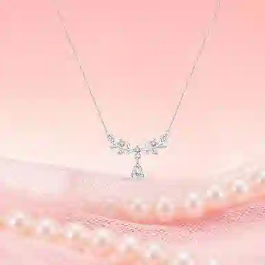 【纯银999 | 星光蝴蝶结】 凤祥囍事 老凤祥 优雅浪漫温柔小众设计简约学生日常轻奢高级感经典百搭通勤浪漫约会可调节#好运 足银 手链 女款