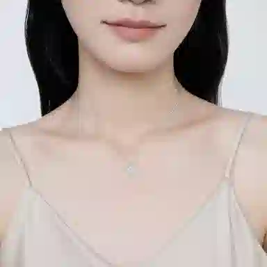 【纯银999 | 星月系列】 凤祥囍事 老凤祥 小众设计经典百搭高级感学生日常简约精致轻奢通勤约会温柔气质可调节锁骨链 足银 项链 女款
