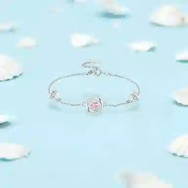 【纯银999 | 莫比乌斯】 凤祥囍事 老凤祥 优雅浪漫温柔小众设计简约学生日常轻奢极简高级感经典百搭通勤浪漫约会可调节 足银 手链 女款