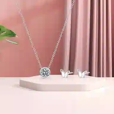 【纯银999 | 闪耀星光】 凤祥囍事 老凤祥 小众设计经典百搭高级感学生日常简约精致轻奢通勤约会温柔气质可调节锁骨链 足银 项链 女款