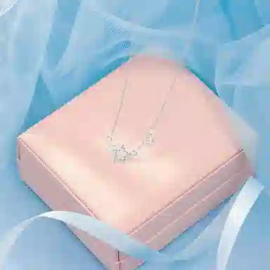 【纯银999 | 星月系列】 凤祥囍事 老凤祥 经典百搭设计小众精致轻奢高级感简约时尚学生日常通勤约会温柔气质可调节锁骨链 足银 项链 女款