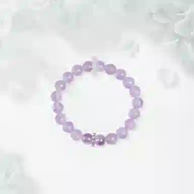 凤祥囍事 老凤祥 【转运上岸 前程似锦】九紫离火 简约百搭小众新中式国潮 清冷高级感设计显气质 #好运 紫水晶 手串 男女同款情侣款