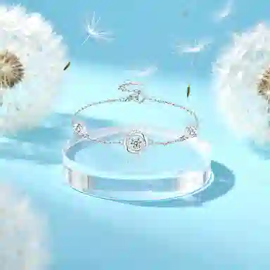 【纯银999 | 莫比乌斯】 凤祥囍事 老凤祥 优雅浪漫温柔小众设计简约学生日常轻奢高级感经典百搭通勤浪漫约会可调节 足银 手链 女款