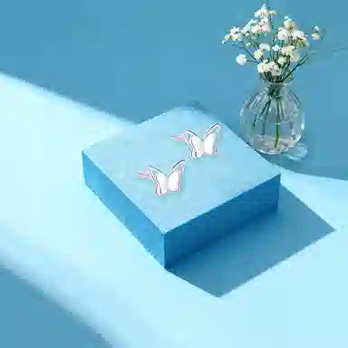 【纯银999 | 星光蝴蝶】 凤祥囍事 老凤祥 优雅浪漫温柔小众设计简约学生日常轻奢高级感经典百搭通勤浪漫约会可调节#好运 足银 手链 女款