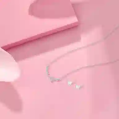 【纯银999 | 星光闪耀】 凤祥囍事 老凤祥 经典百搭小众设计精致高级感简约时尚轻奢学生日常约会通勤温柔气质可调节锁骨链 足银 项链 女款