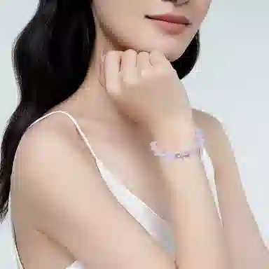 凤祥囍事 老凤祥 【转运上岸 前程似锦】九紫离火 简约百搭小众新中式国潮 清冷高级感设计显气质 #好运 紫水晶 手串 男女同款情侣款